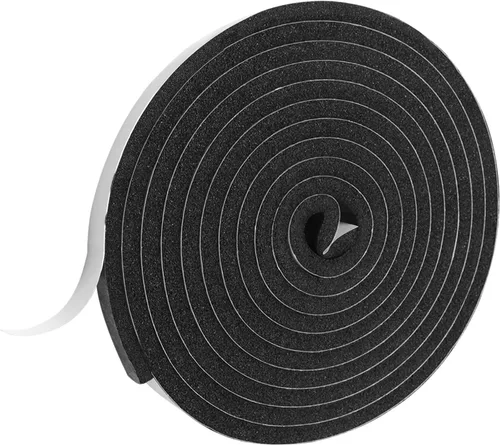 Miniatura 38 de Tira de Sellado Meteorológico para Puertas, Tira de Sellado para Puertas y Ventanas, 1 Pulgada x 1/8 Pulgada x 33 Pies, Cinta de Aislamiento