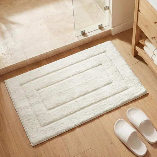Miniatura 118 de GRANNY SAYS Alfombras de baño antideslizantes, lavables, extra suaves y absorbentes de agua para baño, alfombra de baño peluda de felpa, alfombra