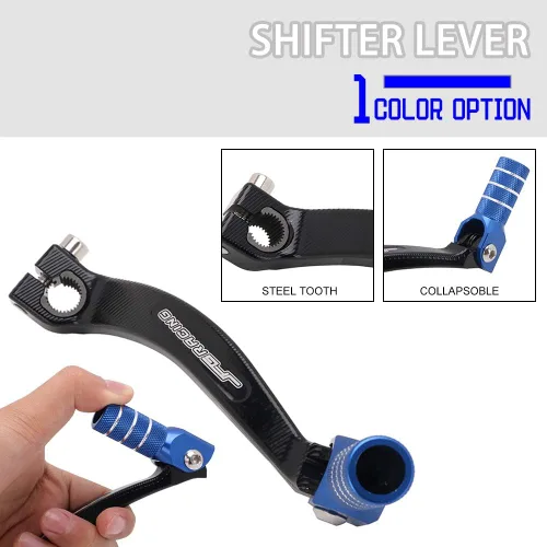 Miniatura 2 de JFG Racing - Palanca de cambio plegable CNC para motocicleta YZ65 2018 2020-2024 YZ85 2002-2024 YZ250F 2006-2013 WR250F 2008-2009 2011-2013 WR450F