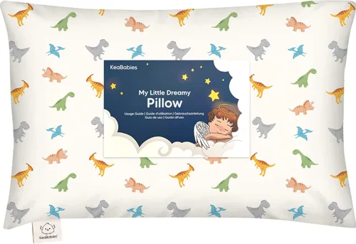 Miniatura 47 de KeaBabies - Almohada con funda para niños pequeños, almohada My Little Dreamy de 13 x 18 pulgadas (ABC Land)
