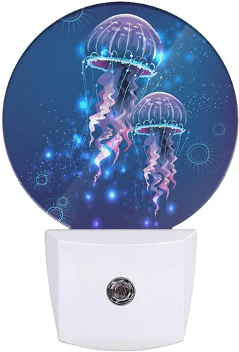 Miniatura 14 de Lindo muñeco de nieve luz nocturna de muñeco de nieve de Navidad de invierno enchufable luz nocturna con sensor automático iluminación LED