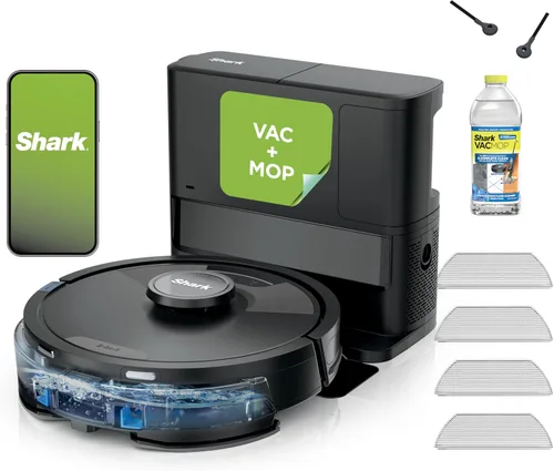 Miniatura 12 de Shark Matrix Plus Robot Aspiradora y Trapeadora 2 en 1 con Trapeado Sónico, Matrix Clean, Mapeo del Hogar, Base de Vaciado Automático HEPA sin