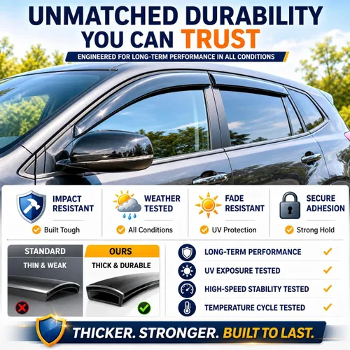 Miniatura 4 de Protectores de lluvia adhesivos 2017-2025 para Mazda CX-5 - Deflectores de visera de ventana lateral Sport Touring Grand Touring Signature