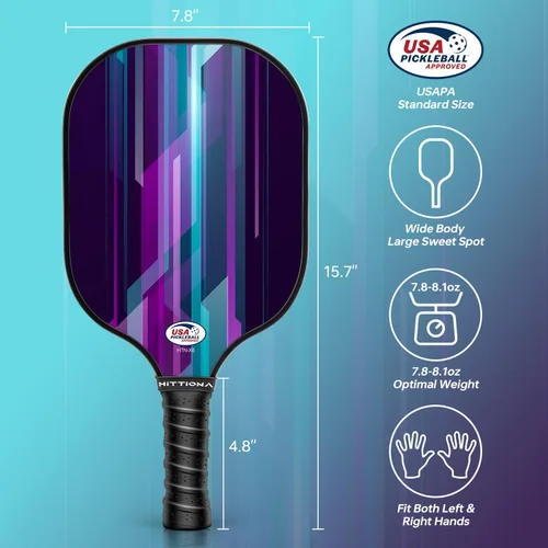 Miniatura 5 de HITTIONAPickleball Paddles Set of 2-1
