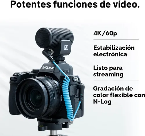 Miniatura 8 de Nikon Z50 II Cámara compacta sin espejo para fotos fijas/vídeo con preajustes de color fáciles y Compartir fotos inalámbrico Modelo Nikon USA