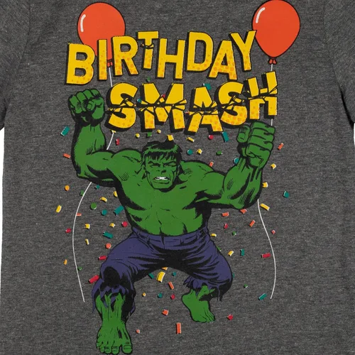 Miniatura 3 de Marvel Avengers Spider-Man Capitán América Hulk Camiseta de cumpleaños de niño a niño grande