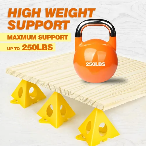 Miniatura 3 de KATA Soportes piramidales para pintores: 36 piezas de pirámides de pintura para puertas de gabinetes, pintura y vertido, mini trípodes de pintura