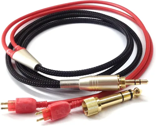 Miniatura 5 de NewFantasia Cable de actualización de audio de repuesto compatible con auriculares Sennheiser HD650 HD600 HD580 HD660S HD660S2 HD58X HD6XX 3.9 ft/4