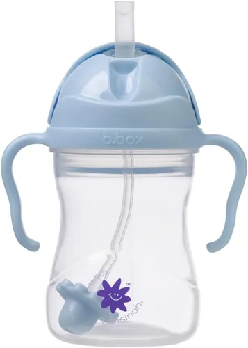 Miniatura 18 de Lansinoh b.box - Vaso para beber con popote con peso para bebés de 6 meses en adelante, a prueba de fugas, sin BPA, taza de 8 onzas, para beber