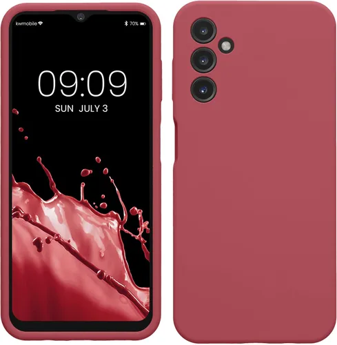Miniatura 214 de kwmobile Funda Compatible con Samsung Galaxy A14 5G - Funda de teléfono de TPU y silicona con acabado suave - Verde Lima