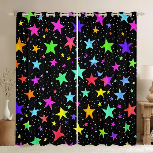 Miniatura 11 de Cortinas opacas con estampado de animales de safari, guepardo, cebra, tigre, jirafa, leopardo, 104 pulgadas de ancho x 84 pulgadas de largo