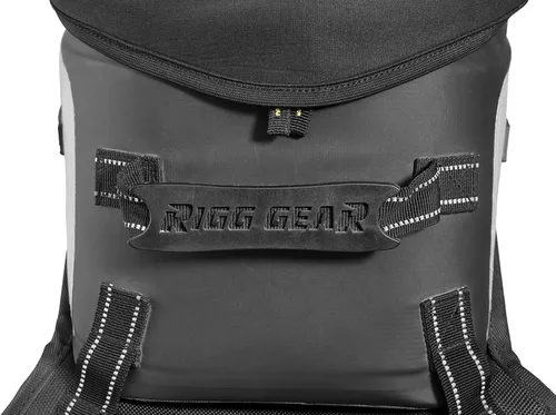 Miniatura 5 de Nelson-Rigg Bolsa de tanque impermeable Hurricane Adventure, se adapta a la mayoría de motos de aventura Honda, Yamaha Kawasaki, color negro