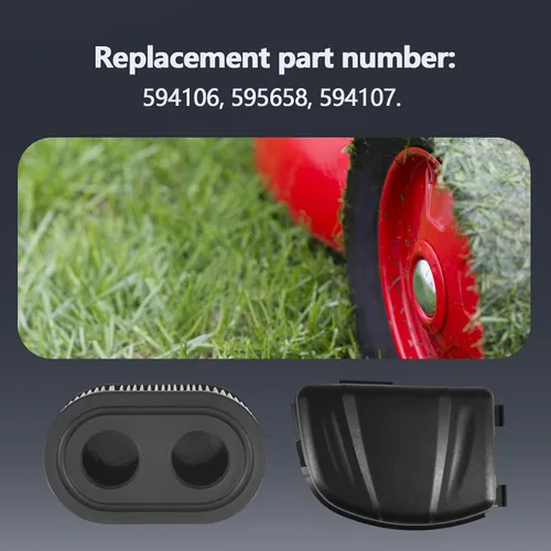 Miniatura 6 de 594107 594106 595658 Kit de cubierta para filtro de aire para cortacésped con filtro de aire y base de filtro de aire del motor, compatible