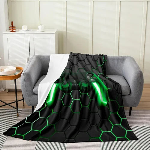 Miniatura 30 de Manta de galaxia púrpura para niños, adolescentes, niñas y niños, manta de forro polar con cielo estrellado brillante, manta de franela de espacio