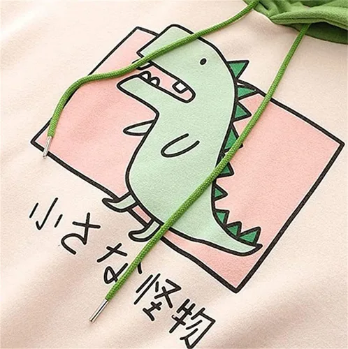 Miniatura 4 de Fronage - Sudadera con capucha para niñas adolescentes y mujeres, de manga larga, lindas, sin botones