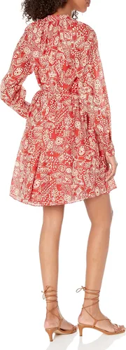 Miniatura 2 de Rebecca Taylor Vestido camisero de manga larga Laberinto para mujer