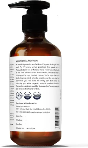 Miniatura 3 de Kerala Ayurveda Sahacharadi Thailam - 6.76 onzas líquidas Aceite corporal de masaje a base de hierbas Aceite de apoyo de espalda baja y piernas