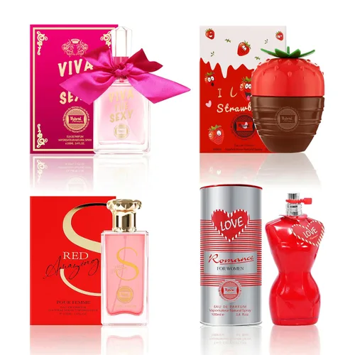 Miniatura 13 de Hybrid & Company Mujer 4 unids Black Opinion La Vie En Rose Paris Para Su Primavera Floración Perfume Natural Spray Fresco Fragancia