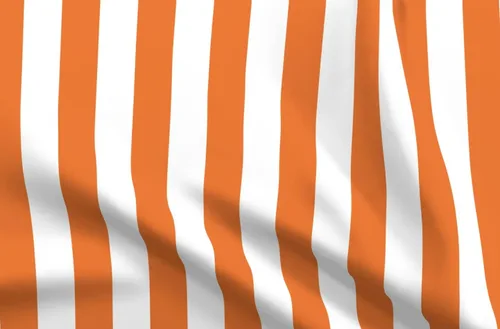 Miniatura 4 de Spoonflower Tela – Rayas Naranja Blanco Rayas Halloween Impreso en Petal Signature Tela de Algodón por The Yard – Costura Acolchado Ropa Artesanía