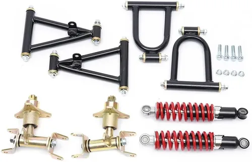 PanDair 1 Juego de Conjunto de Brazo de Balanza de Suspensión Delantera Para Moto de Cross Eléctrica, ATV, Quad, Buggy, Moto Kart, Piezas de Go
