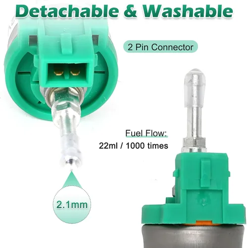 Miniatura 3 de Bomba Dosificadora de Combustible de 12V, Bomba Dosificadora Diésel, Bomba de Combustible del Calentador, Bomba del Calentador de Estacionamiento