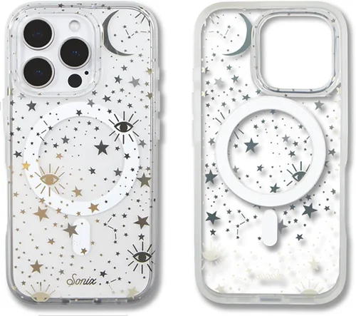 Miniatura 74 de Sonix x Sanrio - Funda para iPhone 15 Pro, compatible con MagSafe, probada en caídas de 10 pies, adivinador Kuromi