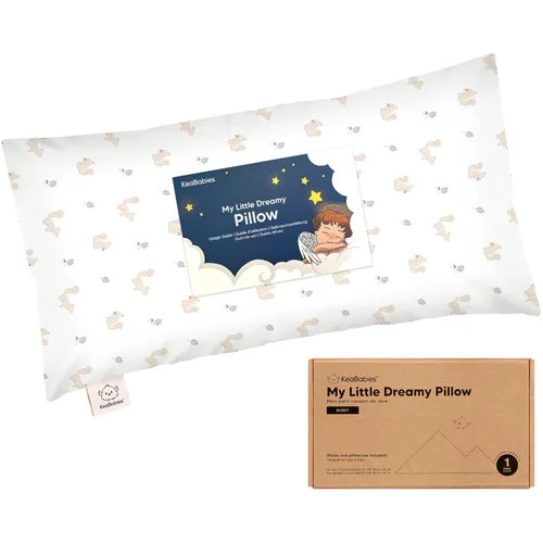Miniatura 19 de Almohada Mini para Niños Pequeños con Funda - 9x13 My Little Dreamy Almohada de Viaje para Niños para Dormir, Cama de Niños, Pequeña, Minúscula