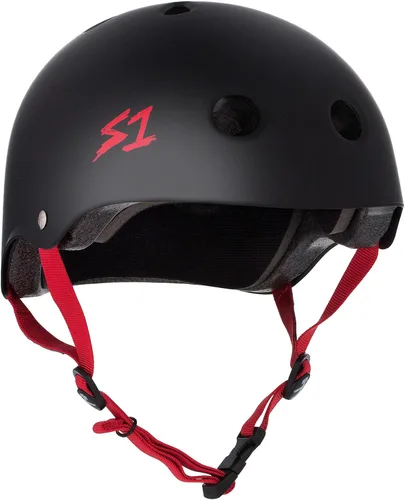 Miniatura 25 de Casco S1 Lifer para patinaje en monopatín, BMX y patinaje sobre ruedas Brillo rosa intenso