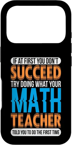 Miniatura 30 de Math Humor Do What Your Math Teacher Says Math Teacher Case for iPhone 17