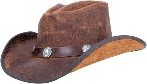 Miniatura 3 de American Hat Makers Cyclone Western - Sombrero vaquero de piel para hombres y mujeres de Double G