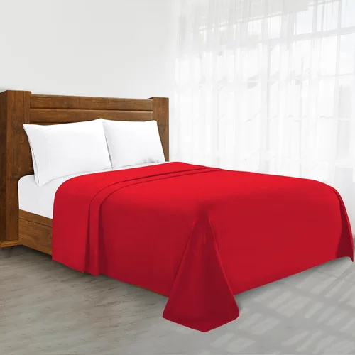 Miniatura 11 de Sábana plana de lujo en Amazon Elegant Comfort sin arrugas de 1500 hilos de calidad de hotel Premier, tamaño King, color marrón chocolate