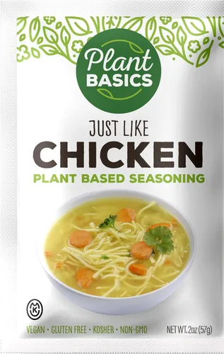Miniatura 5 de Plant Basics - Condimento a base de plantas, al igual que el pollo, 2 onzas (paquete de 12), vegano, sin gluten, kosher, sin OMG