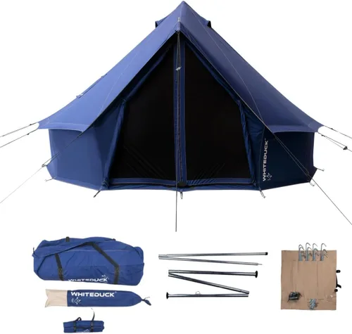 Miniatura 21 de Whiteduck Regatta - Tienda de campaña de lona con toma de estufa, impermeable, para 4 temporadas; para campamento de lujo en exteriores y glamping