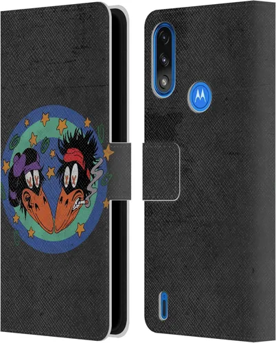 Miniatura 9 de Head Case Designs Funda de piel con licencia oficial de The Black Crowes Artwork Graphics compatible con Moto E7 Power/Moto E7i Power