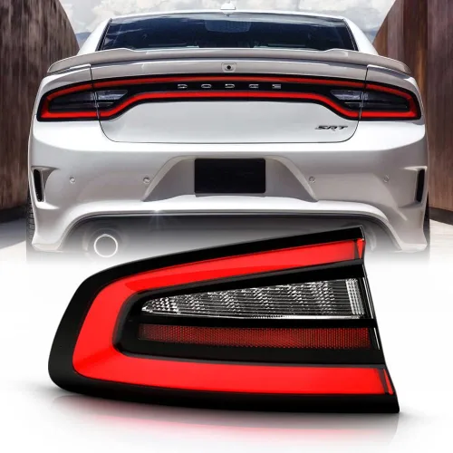 KEEKPO - Para Dodge Charger 2015-2022 Estilo Fábrica Luz Trasera Lámpara de Freno Montada en el Cuerpo Exterior Lado Del Conductor