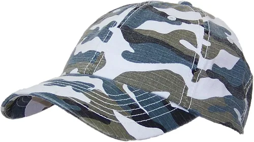 Miniatura 2 de MG Unisex Unstructured Ripstop Camouflage Adjustable Ballcap