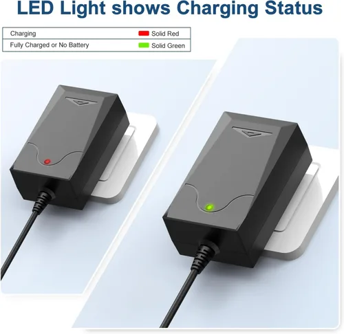Miniatura 5 de Cargador de batería de litio de 29.4V, 100V-240V a 24V 1A AC/DC adaptador de fuente de alimentación conmutada con 5525 enchufes para la mayoría