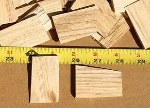 Miniatura 2 de Cuñas de mango de madera para mangos de hachas (pequeño)