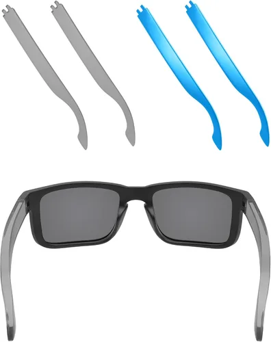 Miniatura 25 de EZReplace 1 par/2 pares de patillas de repuesto para gafas de sol Oakley Holbrook OO9102 OO9244/Holbrook XL OO9417 Negro