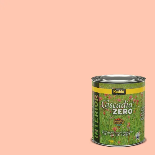 Miniatura 6 de Rodda Paint CASCADIA ZERO - Pintura plana e imprimación para interiores en uno, cuarto de galón, crema de ballet