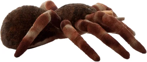 Miniatura 3 de The Petting Zoo Tarántula de peluche, regalos para niños, animales salvajes del zoológico Onez, juguete de peluche de tarántula sentado de 12