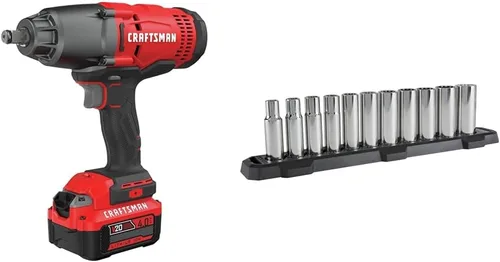 Miniatura 15 de CRAFTSMAN V20 - Pistola sacatuercas inalámbrica (CMCF900M1)