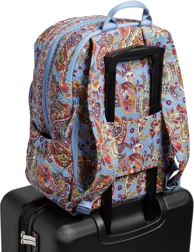 Miniatura 6 de Vera Bradley Mochila Campus de Algodón para Mujer, Provenza Paisley