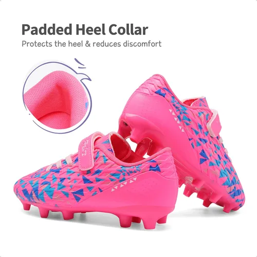 Miniatura 4 de DREAM PAIRS Zapatos de fútbol para niños y niñas, zapatos de fútbol para niños pequeñosniños grandes