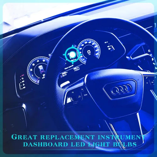 Miniatura 5 de BBTO 20 Set T5 T10 LED Bulbs Dash Lights with Twist Socket Instrument Dashboard Light LED Bulbs for Interior Car Lights Dashboard Instrument Panel