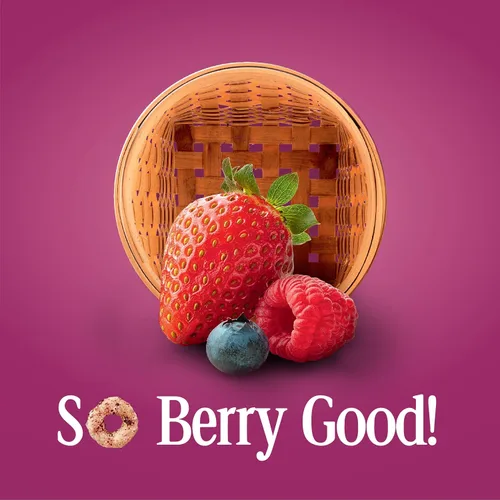 Miniatura 6 de Cereal de desayuno Very Berry Cheerios sin gluten, caja de 14.5 onzas (paquete de 2)