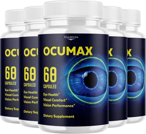 Miniatura 9 de OcuMax Cápsulas OcuMax OcuMax Advanced Eye Health Support Máxima Fuerza, Suplemento Todo Natural Vitaminas para Salud General y Apoyo al Bienestar