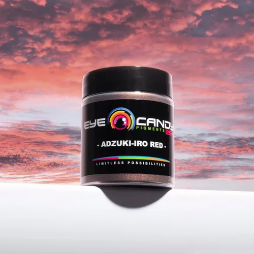 Miniatura 4 de Eye Candy Polvo de pigmento de mica premium Adzuki-IRO rojo (50 G), multiusos, aditivo para artes y manualidades, epoxi, arte de resina, esmalte
