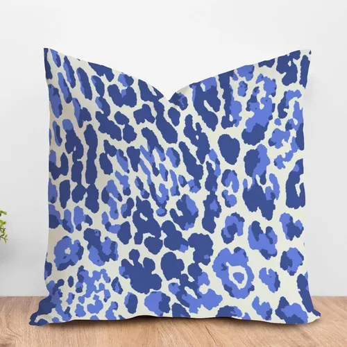 Miniatura 56 de ArogGeld Funda de almohada para sofá, guepardo y leopardo, estampado de leopardo, funda de cojín decorativa de granja para sala de estar