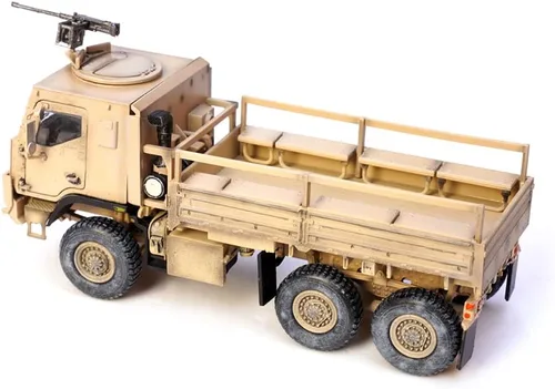 Miniatura 3 de Motor City Classics 1:72 Escala US M1083 FMTV (cabina blindada) Vehículo táctico mediano - Camuflaje del desierto - 12219PB - Panzerkampf